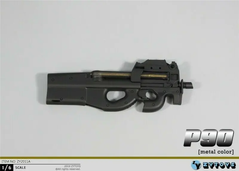 ZY2011A 1/6 весы рисунок сцены аксессуары на высоком каблуке 11 см p90 оружие Модель