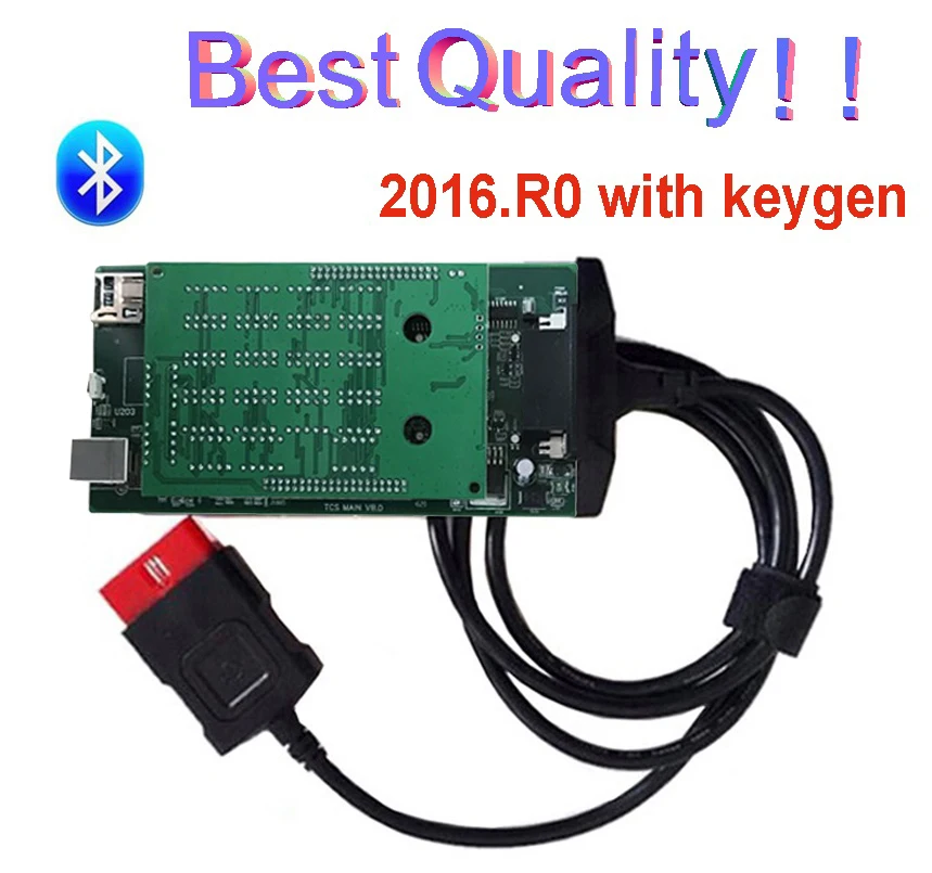 VD DS150E CDP Bluetooth для delphis,0 R0 с keygen obd2 сканер для автомобилей грузовиков - Цвет: Metal Case BT