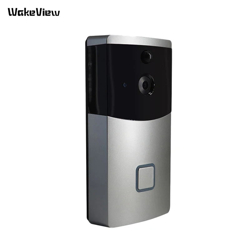 WakeView Smart Wireless WiFi Video Doorbell Intercom 720P Phone Call Door Bell Camera TF Card Recording Home Security Monitor