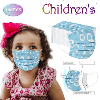 

skin care face mask 50pcs Children's Mask Disposable Face Mask Industrial 3ply Ear Loop mascarilla masque maseczki na twarz