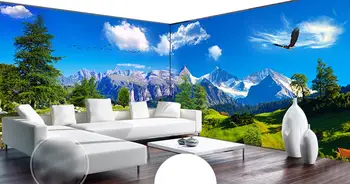 

Custom 3D Wall Mural Wallpaper For Bedroom Photo Background Wall Stickers Home Decor Living Room Modern Painting Wallpaper
