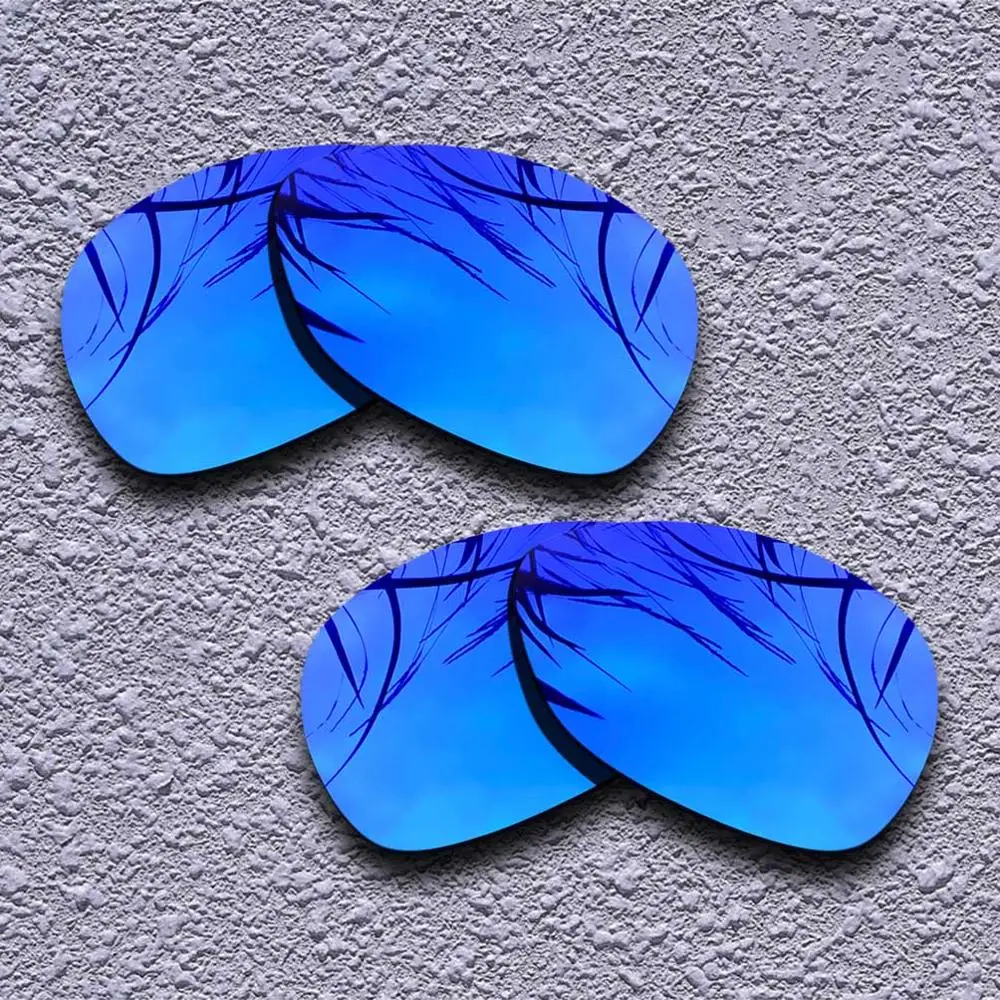 Purple-Purple 2 пары Поляризованные замена линз для Oakley Перекрестия 2012 Солнцезащитные очки-несколько вариантов - Цвет линз: Purple-Purple