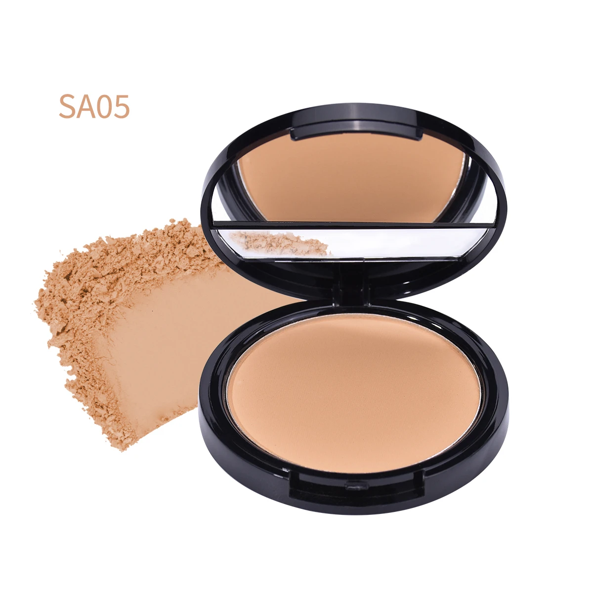 5C Shosants матовый макияж прессованный порошок компактный свободный порошок контроль масла невидимые поры прозрачный натуральный стойкий порошок - Color: 5C