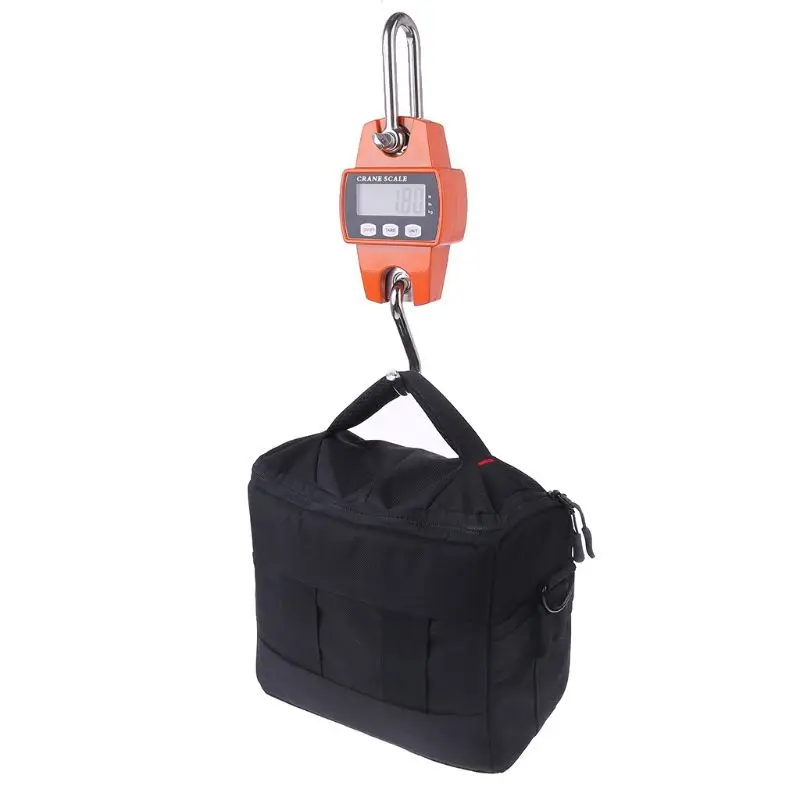 Электрический крюк весы Висячие Цифровые весы с разборным s-крюк фунтов кг Блок для взвешивания багажа