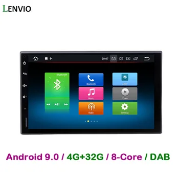 

Lenvio RAM 4G ROM 32G Octa Core Android 9.0 Car Radio GPS Navigation For Universal car Nissan Hyundai Honda car dvd player DAB+