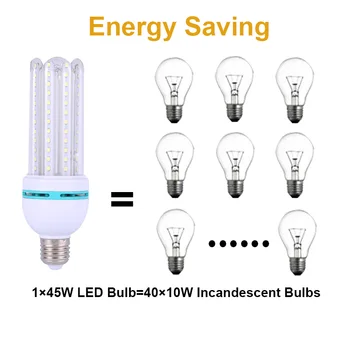 

E27 LED Corn Bulb Lamp 3W 5W 7W 9W 12W 18W 24W 32W Energy Saving Bombillas Led Lights for Chandelier Home Lighting AC220V 240V