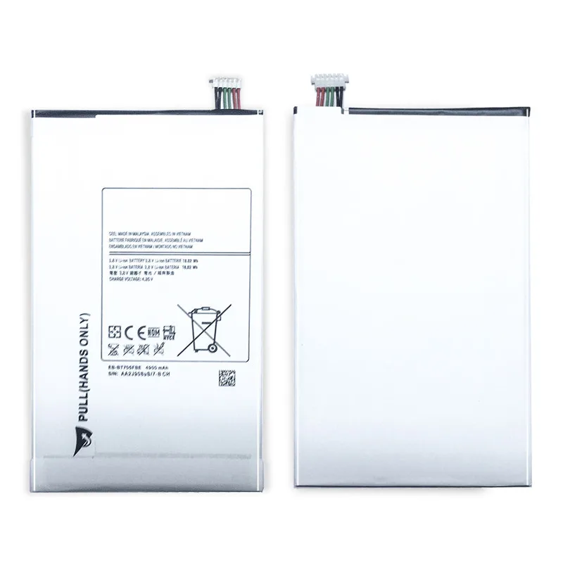 

EB-BT705FBE Tablets 4900mAh Battery For Samsung GALAXY Tab S 8.4 SM T700 T705 Rechargeable Li-ion Arrivals Batteries