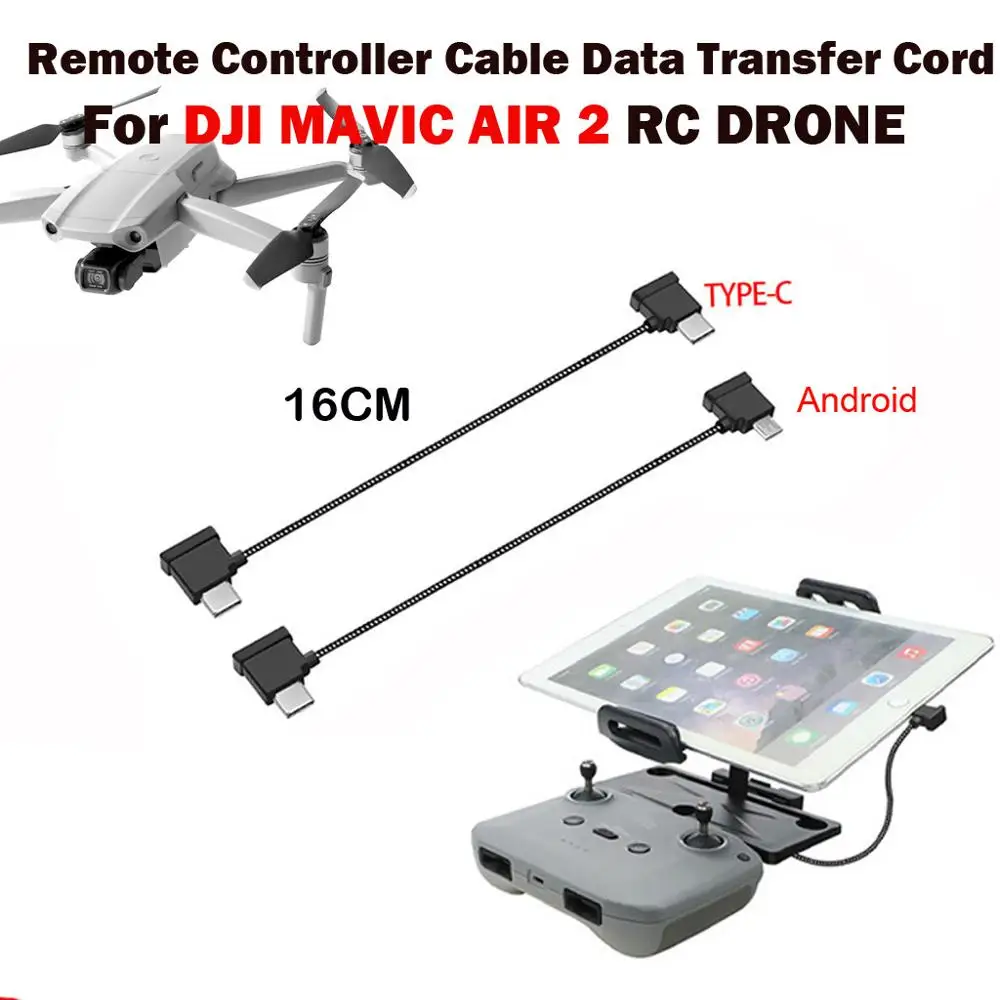 Djimavic air 2 pro/zoom/mini otg,タブレット,電話用の標準マイクロusbタイプcリモコン,rcケーブル|Drone Cables| - AliExpress Djimavic air 2 pro/zoom/mini otg,タブレット,電話用の標準マイクロusbタイプcリモコン,rcケーブル|Drone Cables| - AliExpress