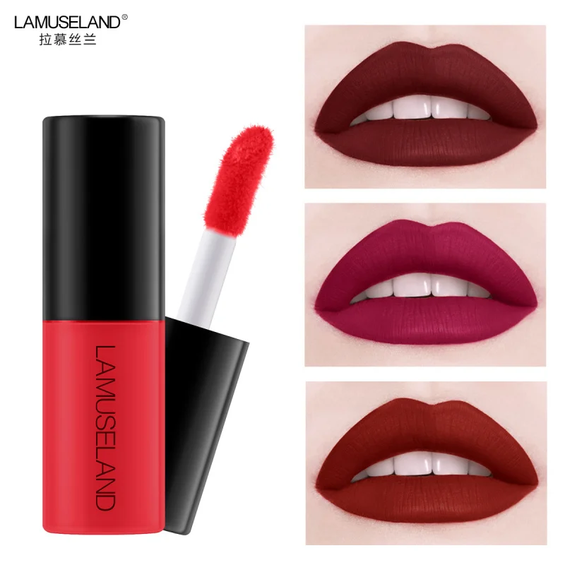 

12 Colors Liquid Lip Gloss Metallic Matte Lipstick For Lips Cosmetic Sexy Batom Matte Lip Tint Makeup Lasting Lip Gloss TSLM2