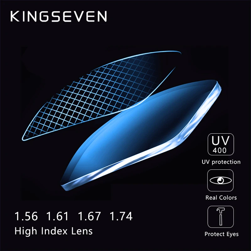 Линзы KINGSEVEN полимерные для близорукости дальнозоркости пресбиопии CR-39 1 56 61 67 с