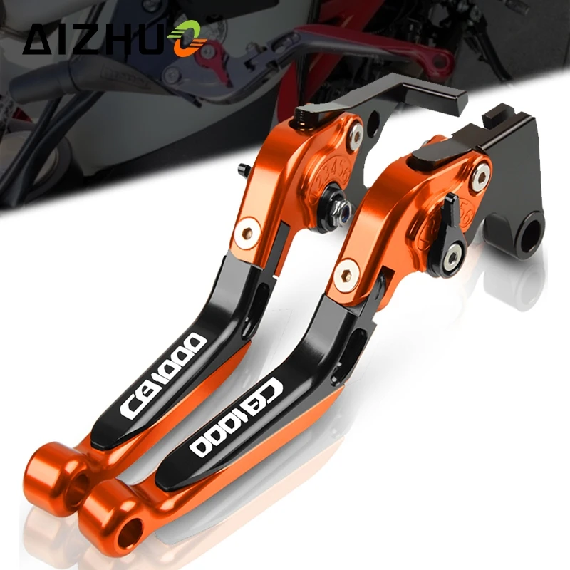 

Мотоцикл с ЧПУ аксессуары для хона CB1000 CB 1000 1993-1996 1995 1994 сцепления тормозные рычаги, выдвижные Регулируемый ручной тормоз Запчасти