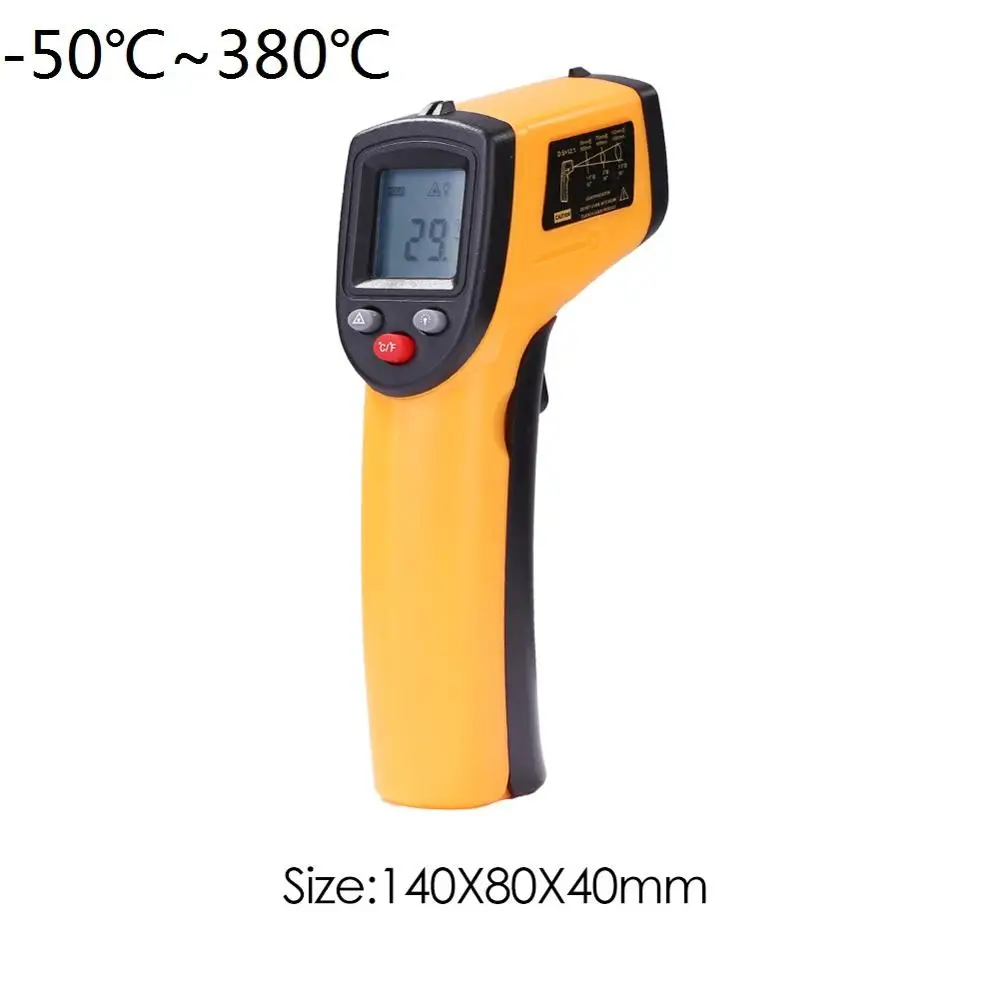 Цифровой термометр 50-600 градусов, измерение температуры тела, измерение температуры, лоб, Бесконтактный инфракрасный ЖК-термометр для детей и взрослых - Color: 08