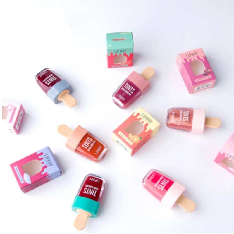 LIPHOP Макияж для губ брендовый Увлажняющий блеск водостойкий крем мороженого тинт