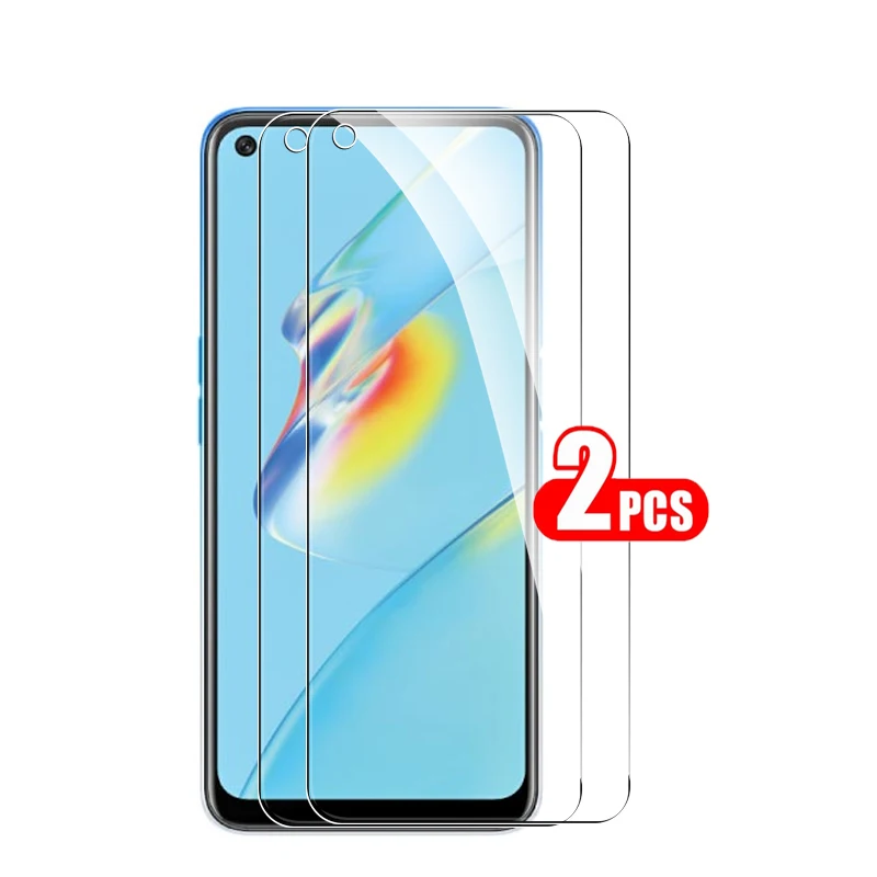Per Oppo A54 2 Pezzi Di Vetro Per Oppo Reno 5 Lite Reno5 Oppo A54 Schermo Intero Proteggi Vetro Temperato Su A54 54A 6.51 "Pellicola Per Telefono