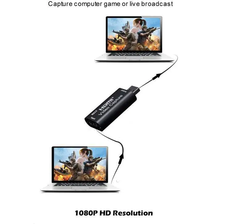 Захват видеокарты HDMI захват потоковой VHS Плата ЗАХВАТ USB 2 0 карты рекордер коробка