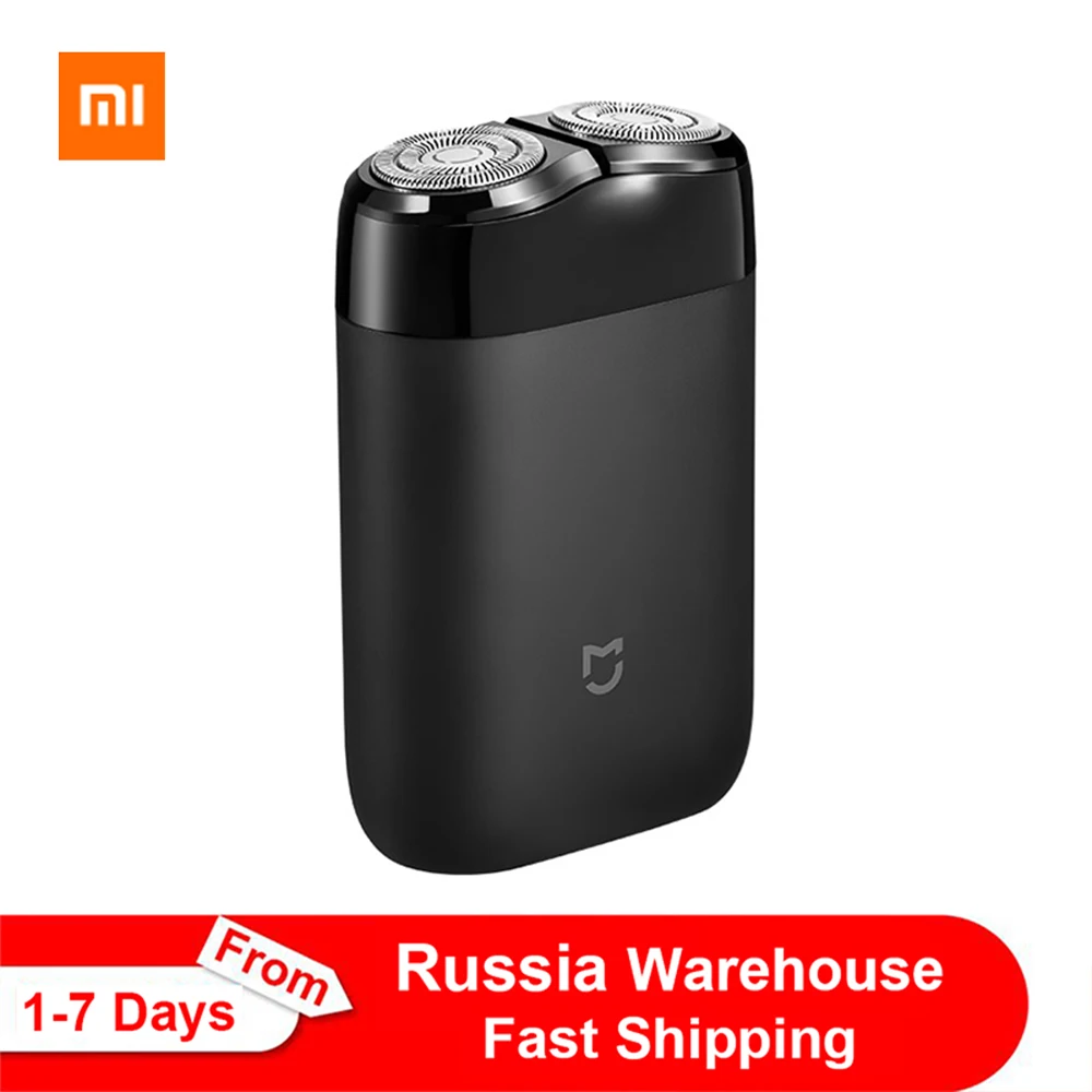 Electric Shaver New Xiaomi Mijia Electric Shaver 2 Floating Head Portable Waterproof Razor Shavers USB Rechargeable Steel Mens