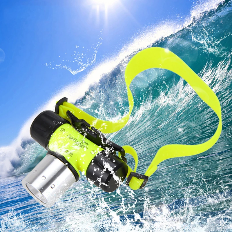 Xaeiow 2500LM XM-L T6 светодиодный плавательный Водонепроницаемый Дайвинг головной светильник с 1x18650 батарея+ 1 зарядное устройство