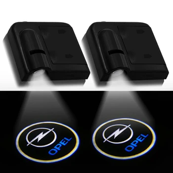 

wireless Led car door welcome Laser projector Logo ghost shadow lights for Opel Astra H G Corsa Insignia Antara Meriva Zafira