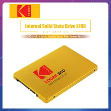 Kodak SSD X100 120 ГБ 240 ГБ Внутренний твердотельный диск HDD жесткий диск SATA3 2,5 дюймов ноутбук Настольный ПК TLC disco duro 480 ГБ
