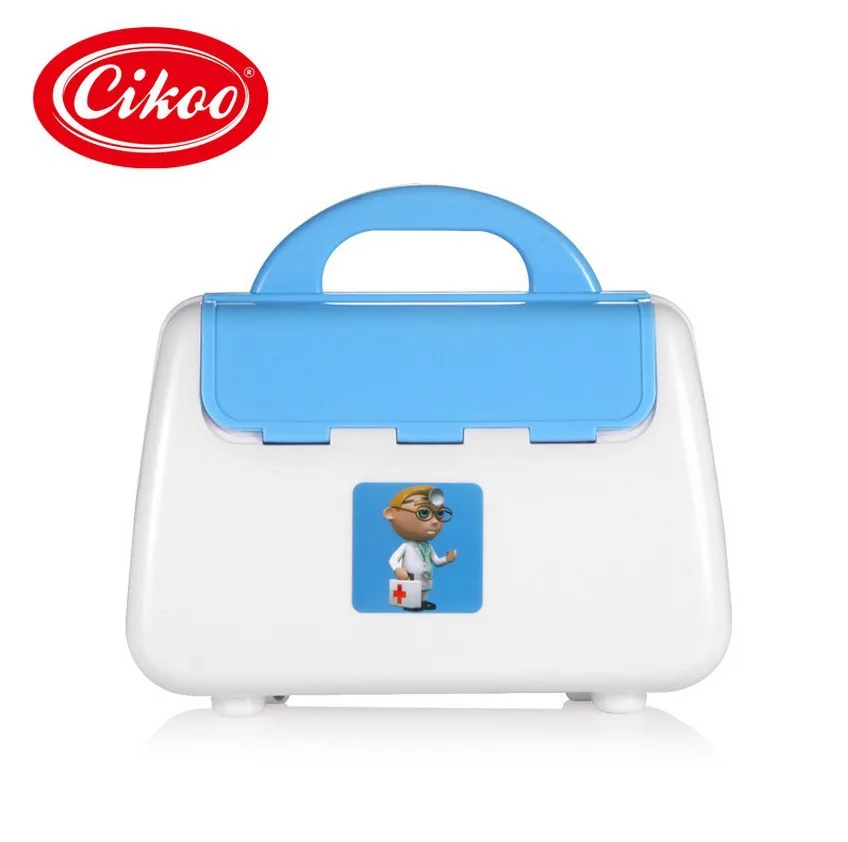 

CIKOO Play House Echometer Children Doctor Toy Set Educational Model Medicine Suitcase Doctor Set. 7