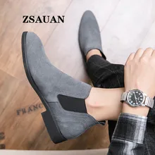 botas hombre gris – Compra botas hombre gris con envío gratis en AliExpress  version