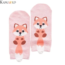 KANCOOLD/1 пара женских Хлопковых Носков женские зимние носки с котом INS милые новые модные дышащие высококачественные Повседневные носки для ежедневного использования