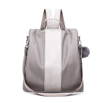 

New Double zipper Multifunction Backpack Women backpack for teenager Girls Travel Back pack Student School Bag for girls Mochila