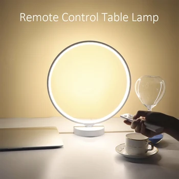 

Dimmable LED desk lamp with Remote Control 6 Modes Mood Lamp for Bedroom Living Room Party Decorative Bedside led Table Lamp