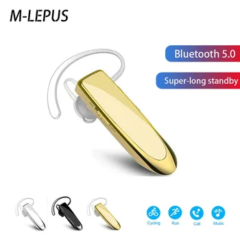 

Bluetooth Headset Bluetooth 5.0 Earpiece Handsfree Headphones Mini Wireless Earphone Earbud Earpiece For iPhone Xiaomi