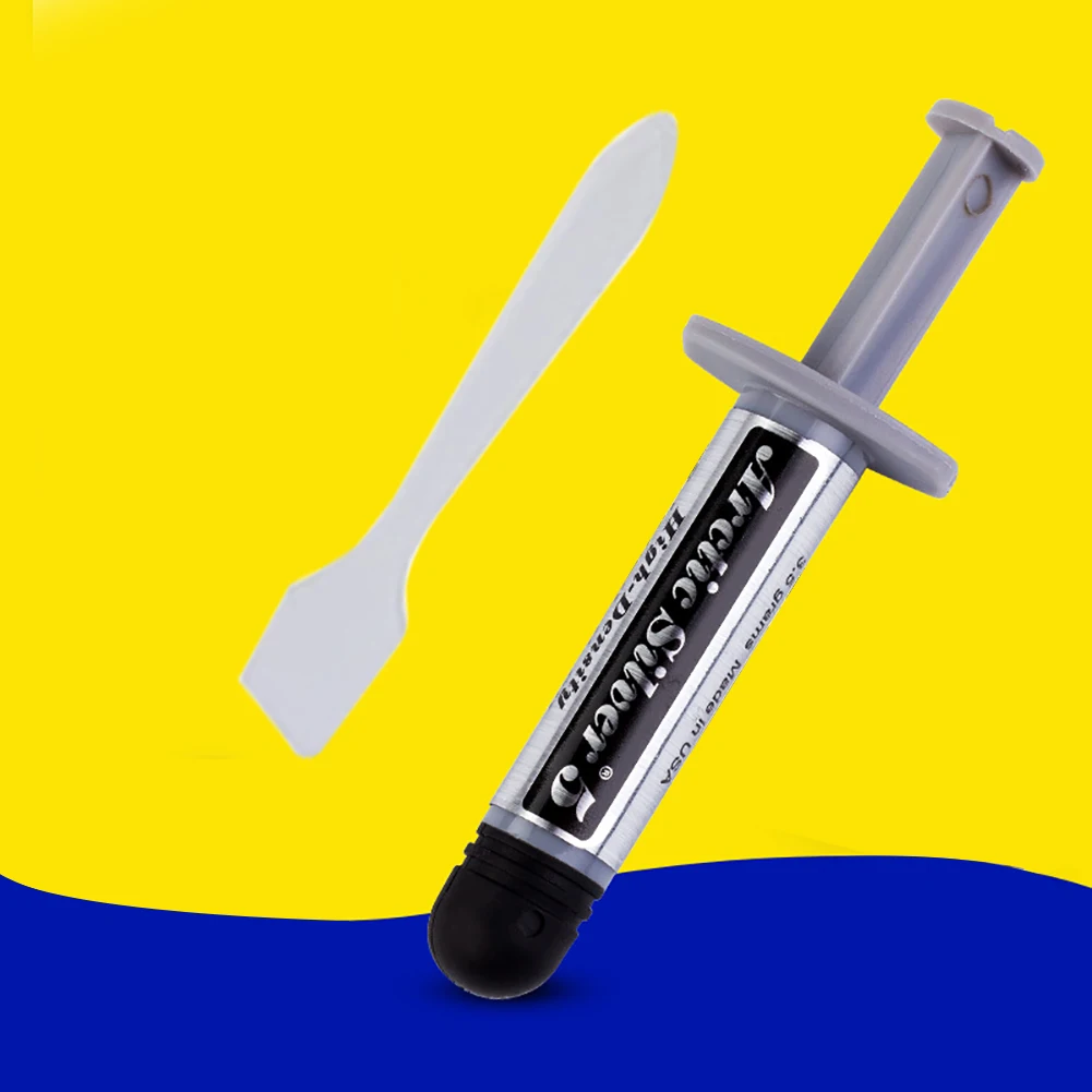 Новинка 3 5 г Арктическая Серебристая термопаста силиконовая ЦПУ Чип Процессор