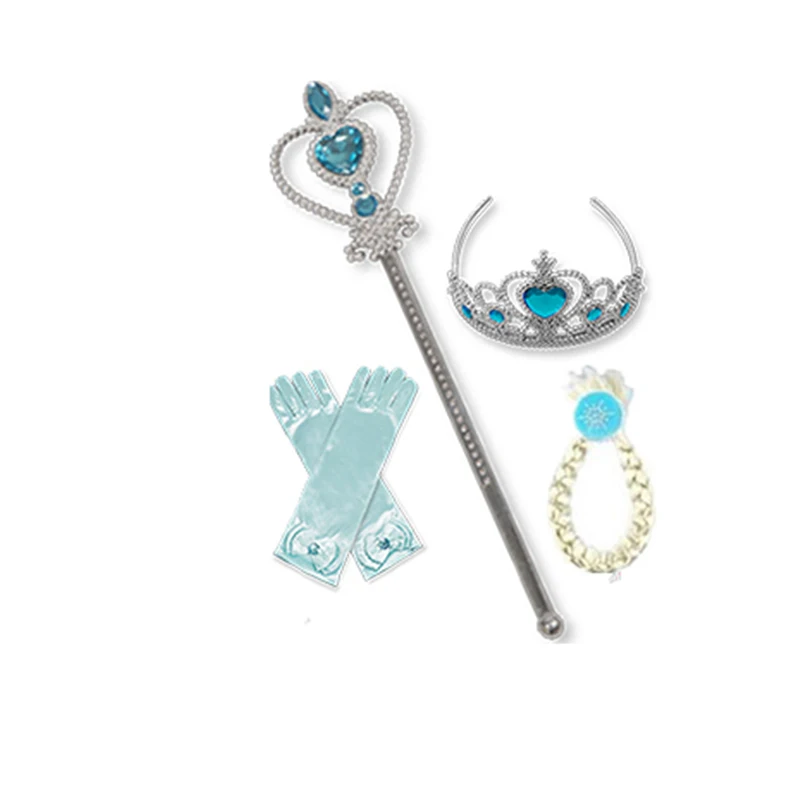 Style 4 Новое платье принцессы Эльзы; платья для девочек; костюмы для детей; нарядные вечерние платья Анны; Карнавальная одежда для маленьких девочек - Цвет: Style 4