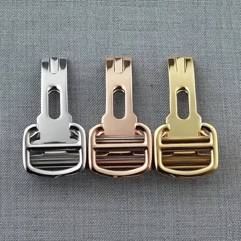 

Watch Accessories Cartier Buckle All Steel High Quality 14/16/18/20MM Stainless Steel Frosted Buckle Fits Tank/SOLO Strap Buckle