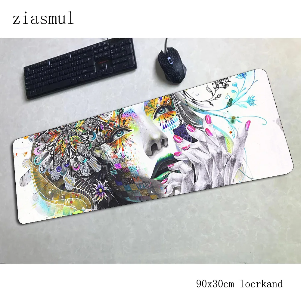 Коврик для мыши art gamer xl 90x30 см Коврик для мыши notbook игровой коврик для мыши большой Рождественский подарок коврик для мыши стол для компьютера коврик для мыши