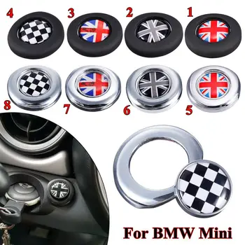 

Set Start Button Decorative Car Sticker Protective Auto Accessories Decal Car Styling for BMW for Mini Cooper clubman countryman