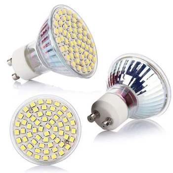 

110V 220V LED Lamp Spot Bulb Lamp Lights Lampada Cool High Brightness SMD 60 Leds LED Spotlight Bulbs Indoor Lighting Fixtures