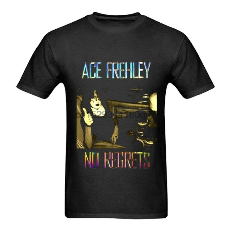 Футболка KISS ACE FREHLEY Мужская рок-группа черная размеры от S до 3XL |