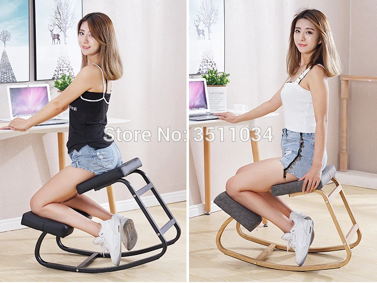 

New Coming Ergonomically Designed Kneeling Chair For Adult Modern Office Computer Chair Ergonomic Posture Knee Chair Design