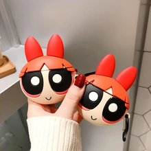 Для AirPods Pro Чехол power puff Girls чехол с карабином power Puff Girl