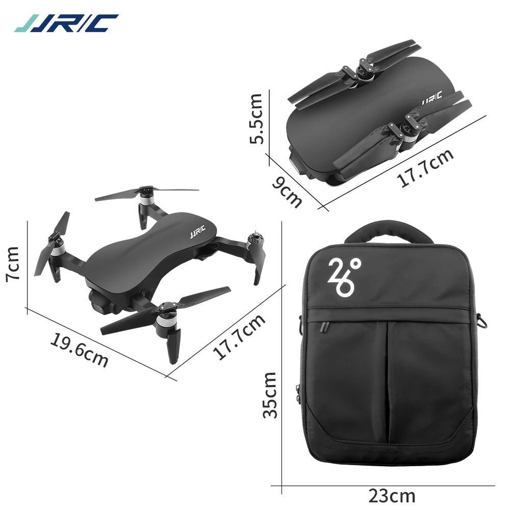 JJRC X12 защиты от взлома 3 осевой и портативный монопод с шарнирным замком 4K