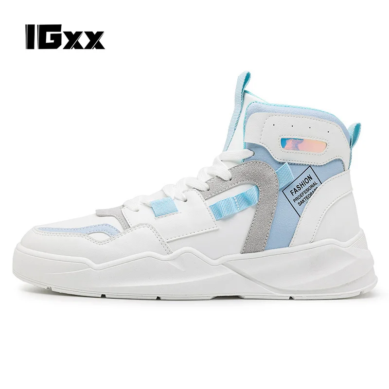 

Кроссовки IGxx 2021 Мужская Новая обувь официальный веб-сайт флагманские повседневные туфли на шнуровке искусственные разноцветные туфли