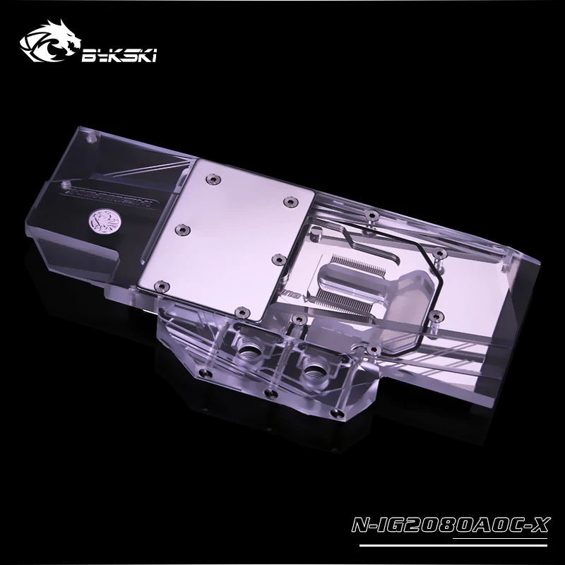 Bykski GPU водоблок для красочных iGame RTX2080 RTX2070 RTX2060 AD OC полное покрытие Видеокарта кулер для воды