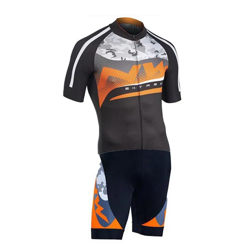 Мужской Pro NW команда триатлонный костюм велосипедная одежда Skinsuit комбинезон велорубашка из велосипедного трикотажа Ropa Ciclismo Спортивная одежда