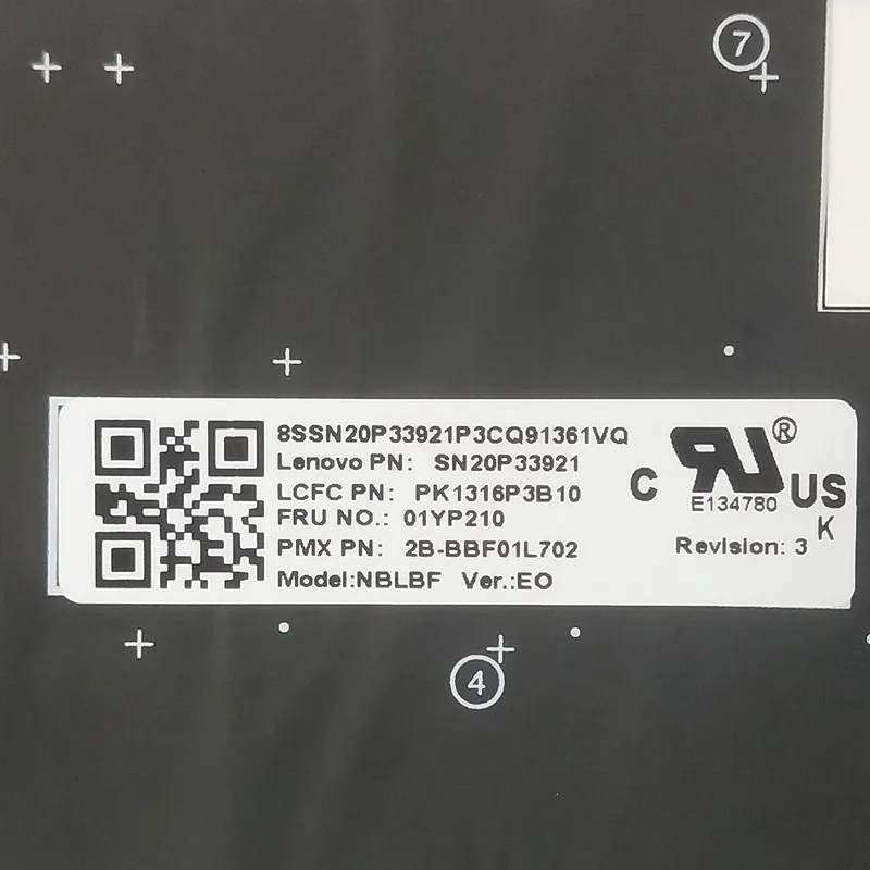 Оригинальная клавиатура с подсветкой ES SP SPA EO для Thinkpad X280 A285 X390 X395 ThinkPad L13 Yoga S2 5th S2 Yoga 01YP050 01YP130 01YP210