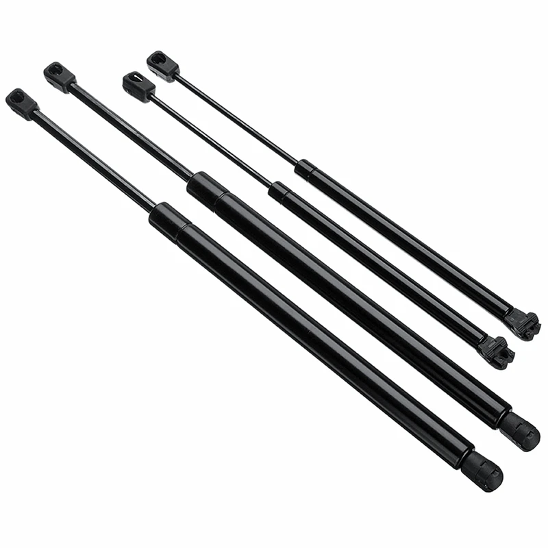 Bestlymood 4Pcs Rear Window+Tailgate Gas Struts Support Lift for Pathfinder R51 2005-2012