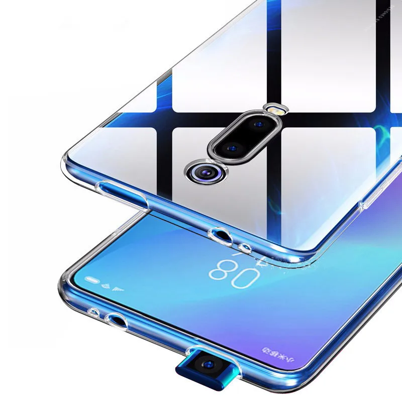 

Crystal Clear silicone Soft TPU Case For Xiaomi Mi 9T Redmi K20 Pro Note 8 7 6 5 Pro 7A 6A 9 SE 8 Lite F1 S2 Transparent Cover