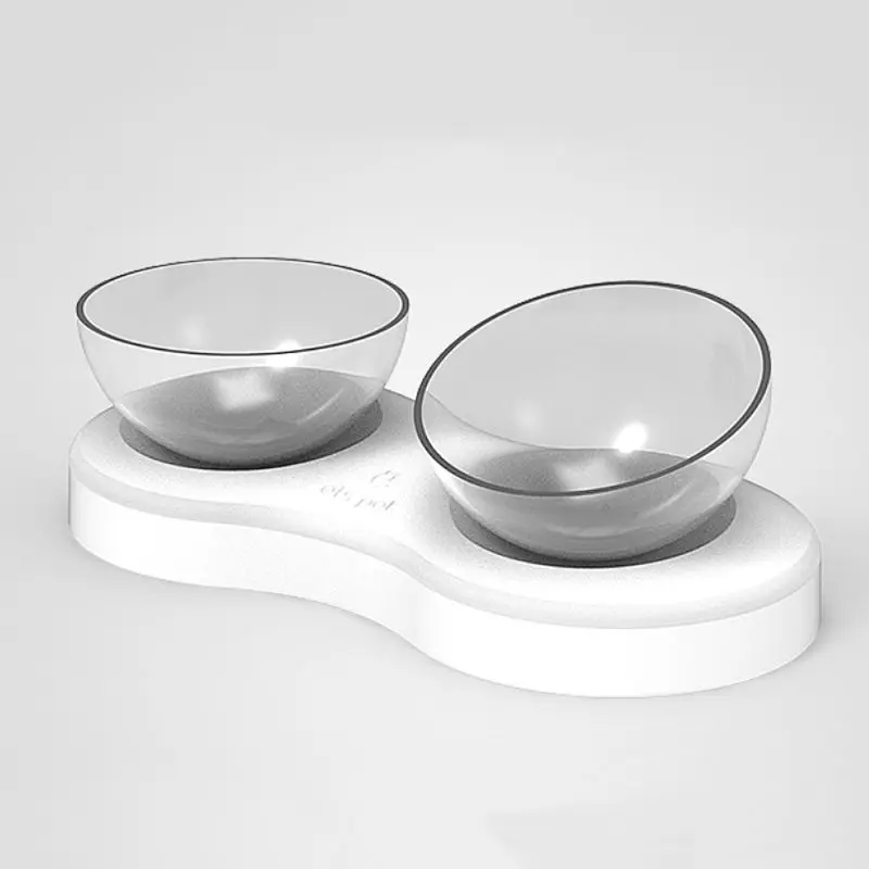 Миска для кормления кошек с подставкой миска для воды для домашних животных защита шеи 20 градусов наклон PXPC
