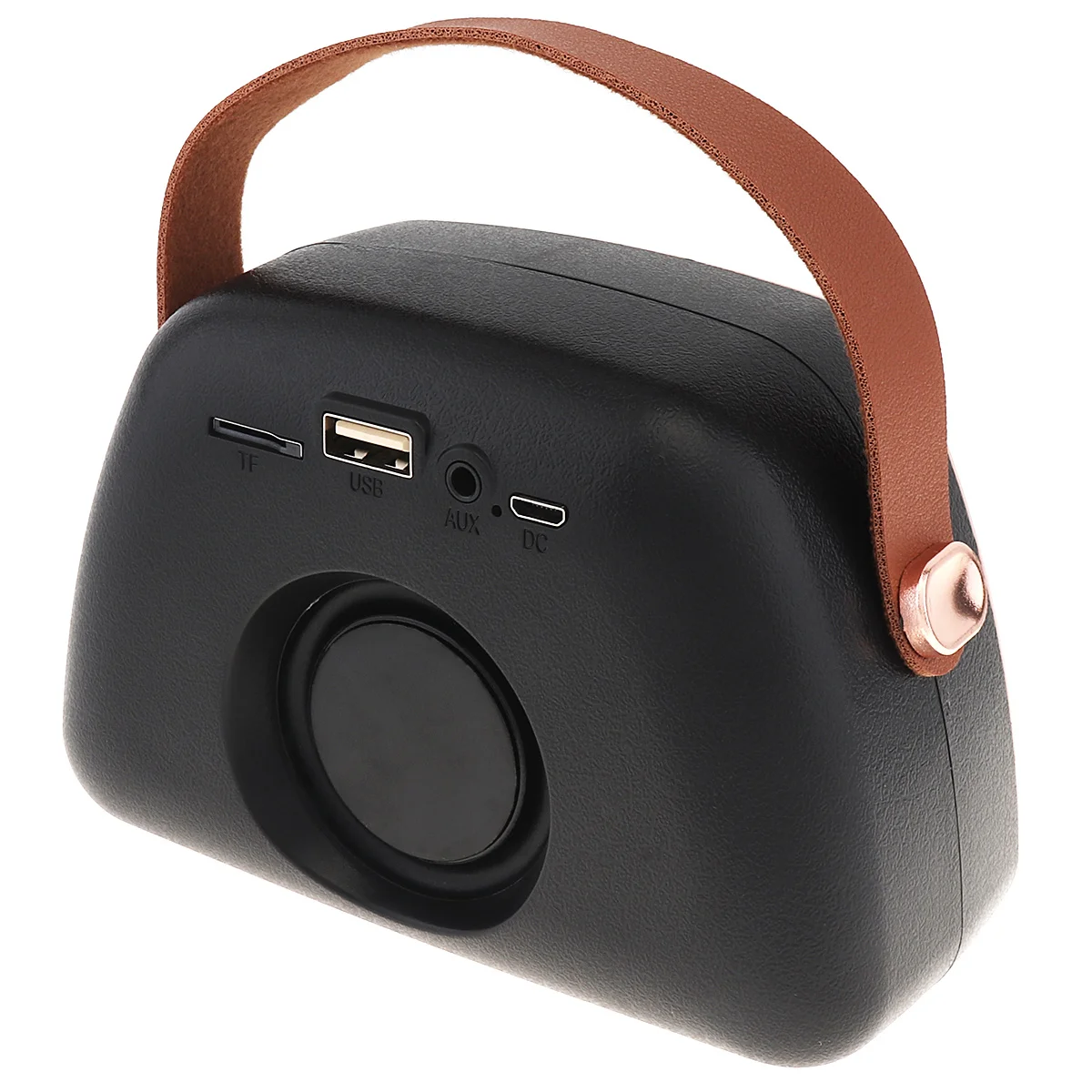 Мини Портативный Открытый Ретро сабвуфер Bluetooth динамик с FM/TF/AUX/USB для дома/вечерние/активного отдыха
