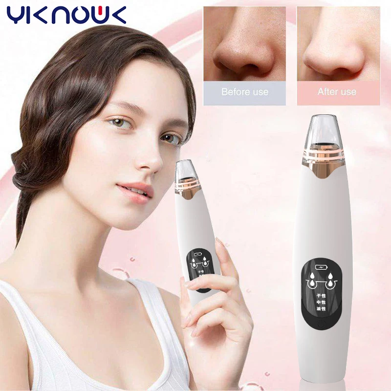 

Blackhead Remover Skin Care Pore Vacuum Acne Pimple Removal Vacuum Suction Tool Facial Machine Face
