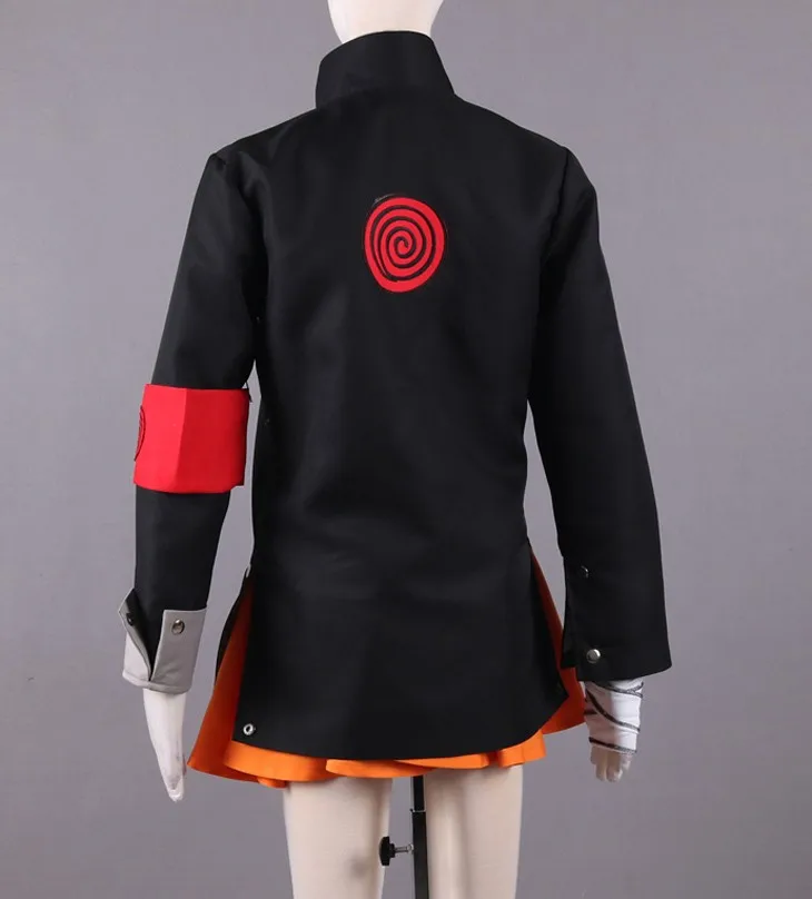Индивидуальные последний Наруто фильм Uzumaki Naruto женский костюм для косплея аниме