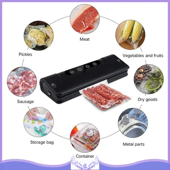 

Vacuum Sealing Machine Packing Machine Vacuum Sealer For Food Storage New Food Packer Vacuum Bags Wet And Try Food Using